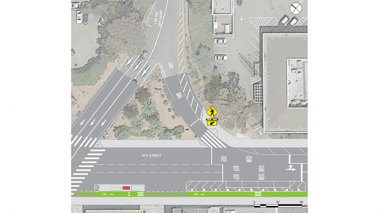 8th Street between Bryant and Harrison streets Improvement Plan