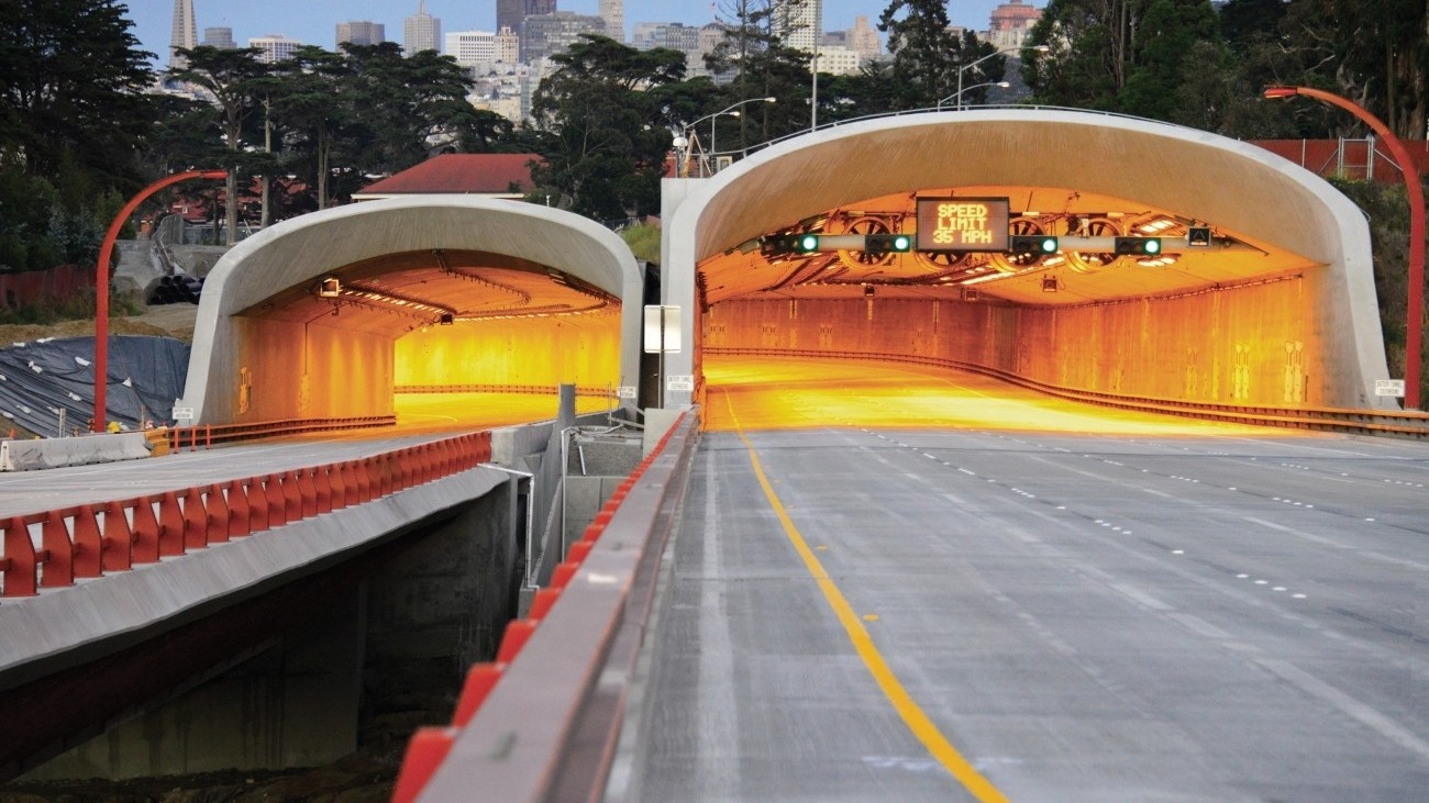 Presidio Parkway tunnels