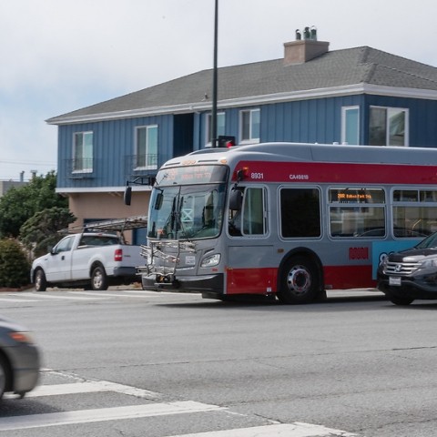 28R route on 19th Avenue